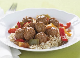 Simple Sweet 'N Sour Meatball Simmer
