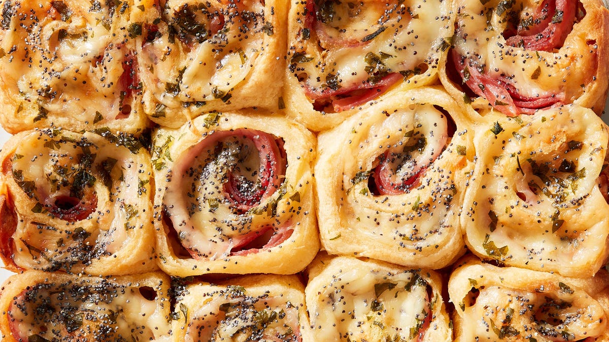 Ham Cheese Pinwheels