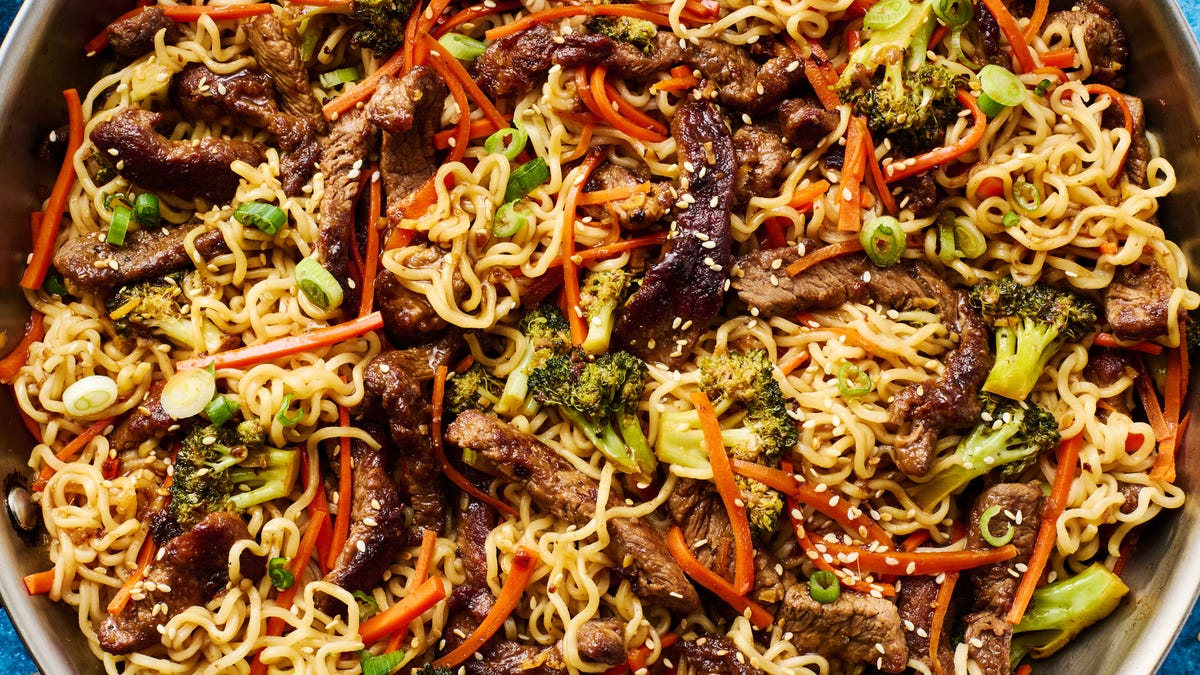 Mongolian Beef Ramen